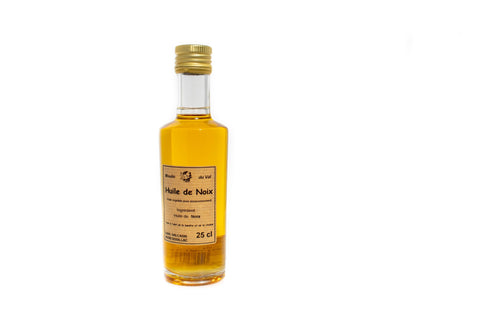 Huile de noix verre