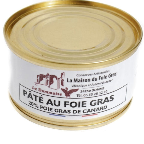 Pâté au foie gras de canard 20%