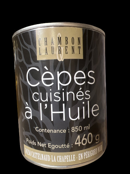 Cèpes cuisinés à l'huile