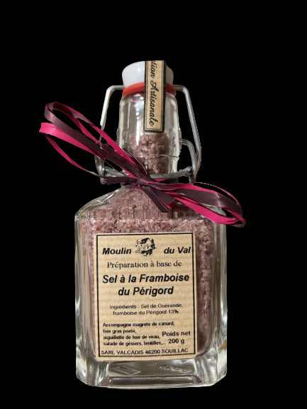 Sal de frambuesa del Périgord 200g