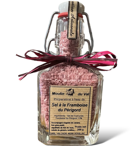 Sal de frambuesa del Périgord 200g