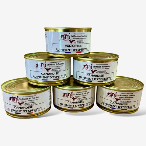 Patito con pimientos de Espelette 130g - 5+1 Gratis