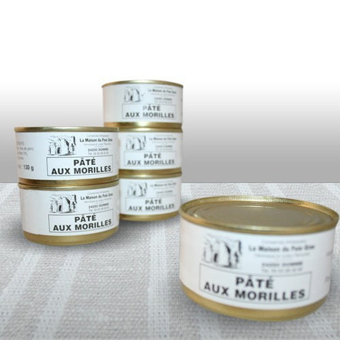 Lot Pâté aux morilles 130g - 5+1 Gratuite