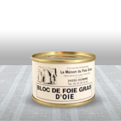 Bloque de foie gras de oca del Périgord