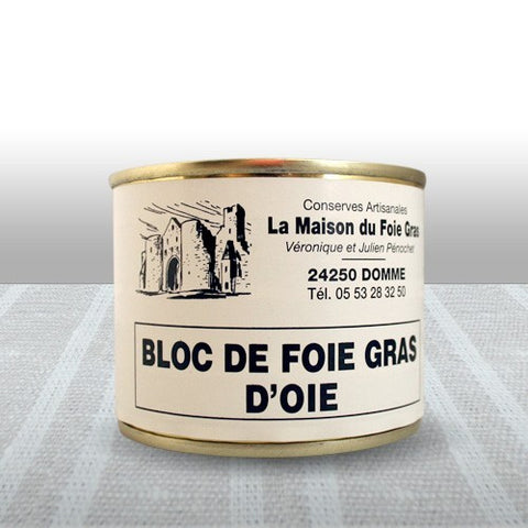 Bloque de foie gras de oca del Périgord