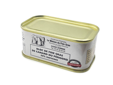 BLOC foie gras de canard morceaux IGP PÉRIGORD