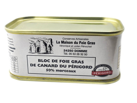 BLOC foie gras de canard morceaux IGP PÉRIGORD