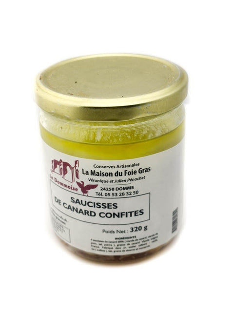Saucisses de canard Confites - 320 g
