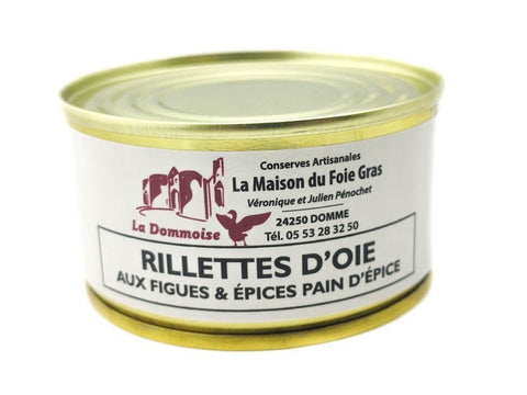 Goose rillettes with figs & gingerbread 130 g