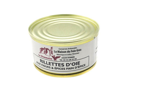 Goose rillettes with figs & gingerbread 130 g