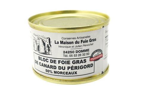 BLOC foie gras de canard morceaux IGP PÉRIGORD