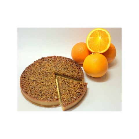Tarte aux Noix aux écorces d'orange confites