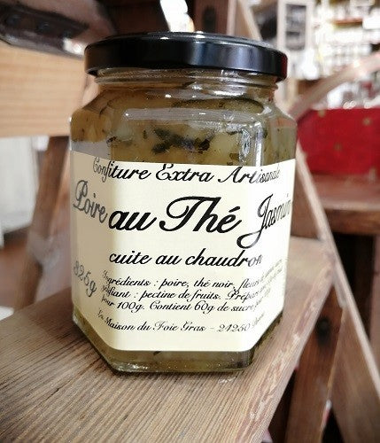Poire - Thé Jasmin - Confiture extra - 325g