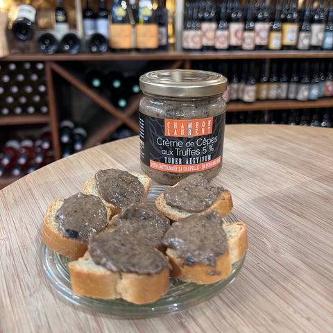 Crème de Cèpes aux Truffes Aestivum 5% - 180g - Domaine de Vielcroze