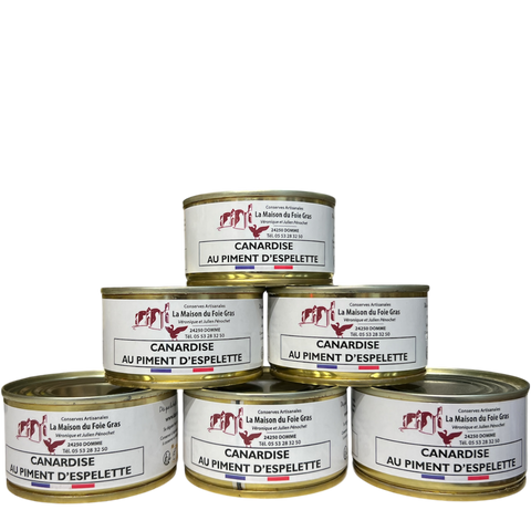 Patito con pimientos de Espelette 130g - 5+1 Gratis