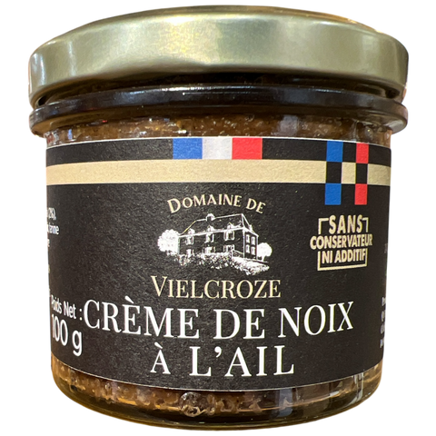 GARLIC WALNUT CREAM JAR - ORGANIC - VIELCROZE