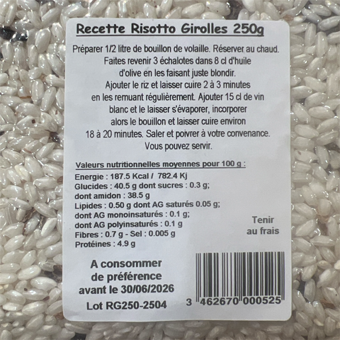 RISOTTO au Girolles