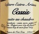 Cassis - Confiture Extra - 325g - La Dommoise