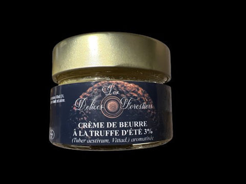 Crème de Beurre à la truffe d'été 3% - Bocal 80 g - La Dommoise