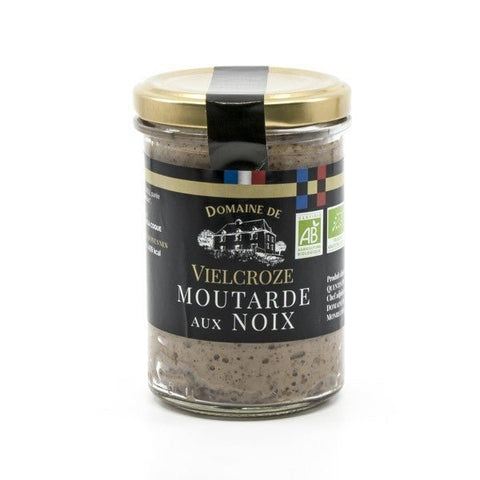 Moutarde aux noix - 200g - La Dommoise