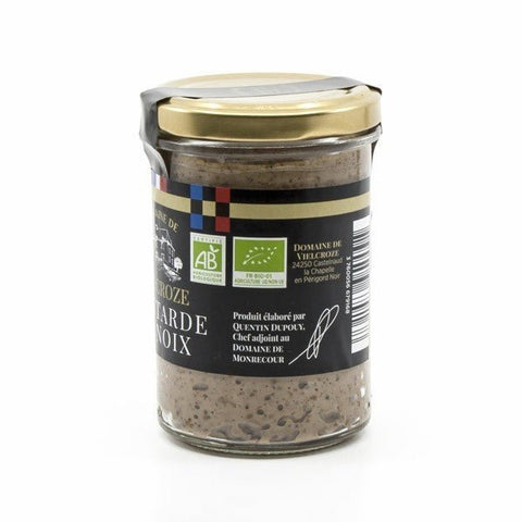 Moutarde aux noix - 200g - La Dommoise