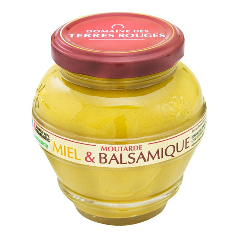 Moutarde Miel & Balsamique - La Dommoise