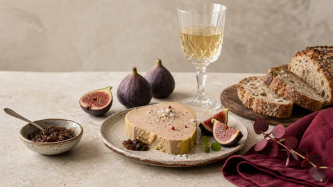 Accord entre foie gras, vin blanc et accompagnements gourmands