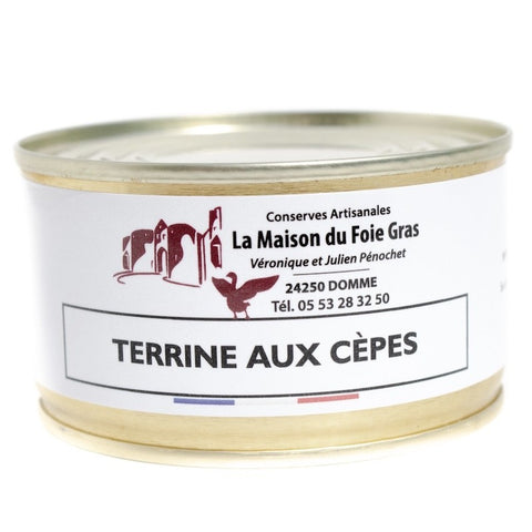 TERRINE AUX CÈPES 3%