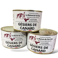 PROMO - 3 Boîtes de Gésiers de Canard confits de 400g - La Dommoise