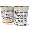 PROMO - Duo Cassoulet 800g Oie et Canard - La Dommoise
