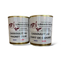 PROMO - Duo Cassoulet 800g Oie et Canard - La Dommoise