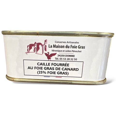 Codorniz en gelatina rellena de foie gras 200g