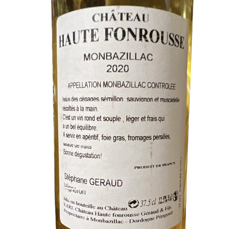Monbazillac - Château Haute-Fonrousse