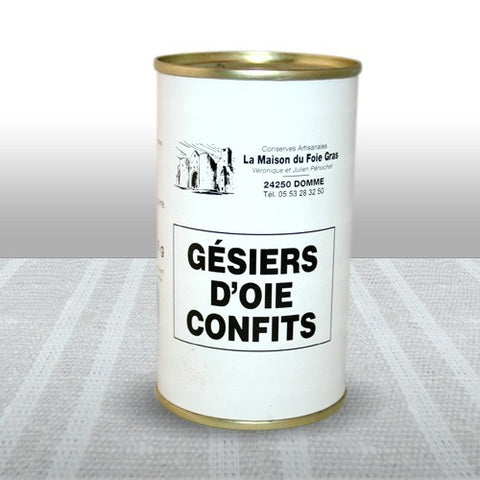 Gésiers d'oie confit