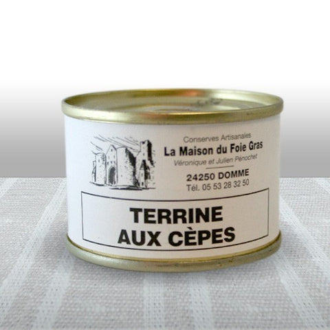 TERRINE AUX CÈPES 3%