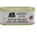 BLOC foie gras d'oie morceaux PÉRIGORD - La Dommoise