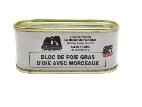 BLOCK of goose foie gras pieces PÉRIGORD