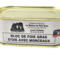 BLOC foie gras d'oie morceaux PÉRIGORD - La Dommoise