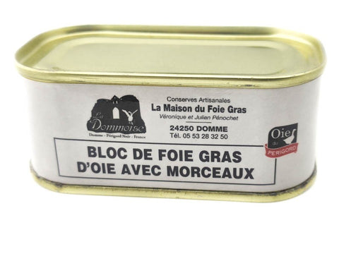 BLOCK of goose foie gras pieces PÉRIGORD