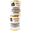 PROMO - Duo Cassoulet 800g Oie et Canard - La Dommoise