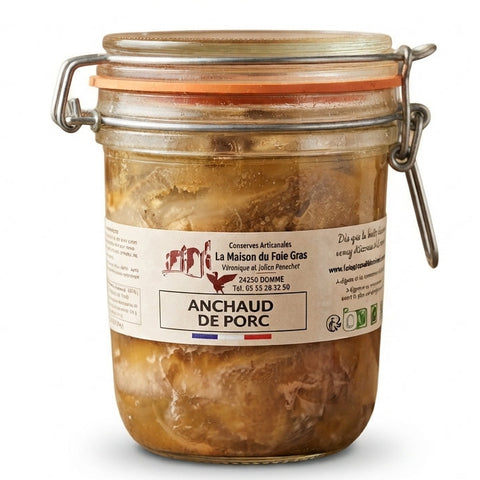 Anchaud de porc confit 400g - La Dommoise