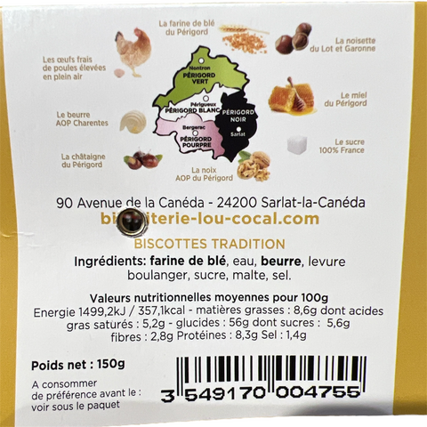 GALLETAS DE AVELLANA - LOU COCAL
