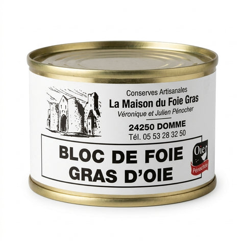 Bloc de foie gras d'oie du Périgord - La Dommoise
