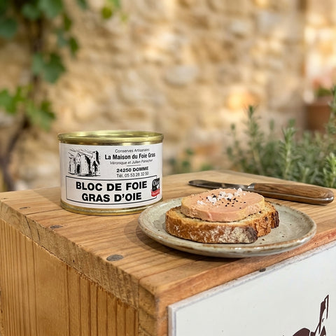 Bloc de foie gras d'oie du Périgord - La Dommoise