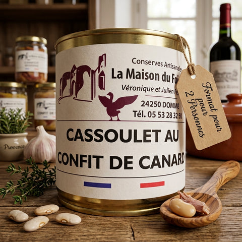 Cassoulet au confit de Canard (cuisses) - La Dommoise