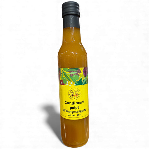 Condiment Pulpé à l'Orange Sanguine - La Dommoise