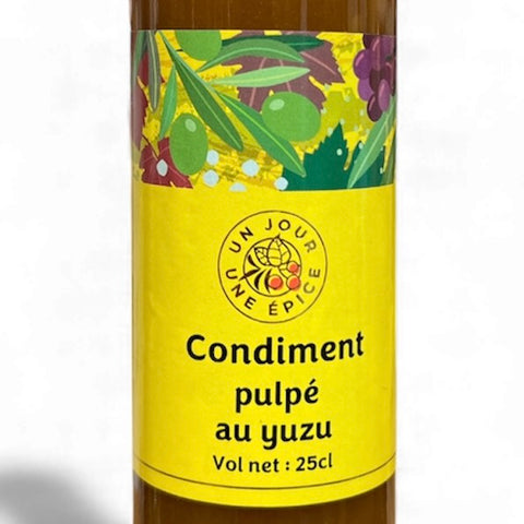 Condiment Pulpé au Yuzu - La Dommoise