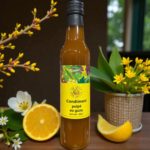 Condiment Pulpé au Yuzu - La Dommoise