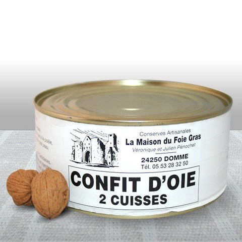 Confit d'oie deux cuisses - La Dommosie