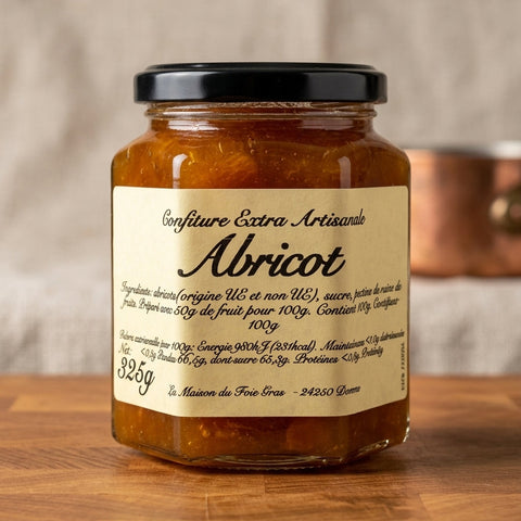 Confiture d'Abricot Extra et Artisanale - La Dommoise